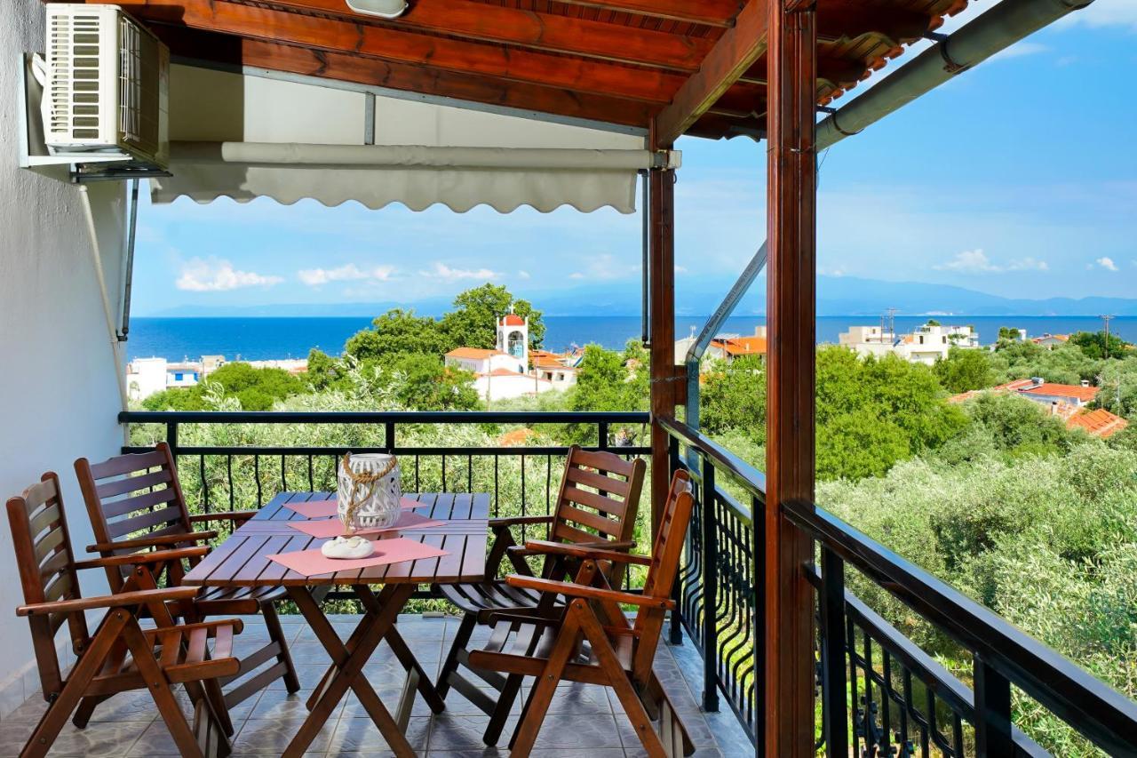 Meji House Villa สกาลา กัลลีราคิส ภายนอก รูปภาพ
